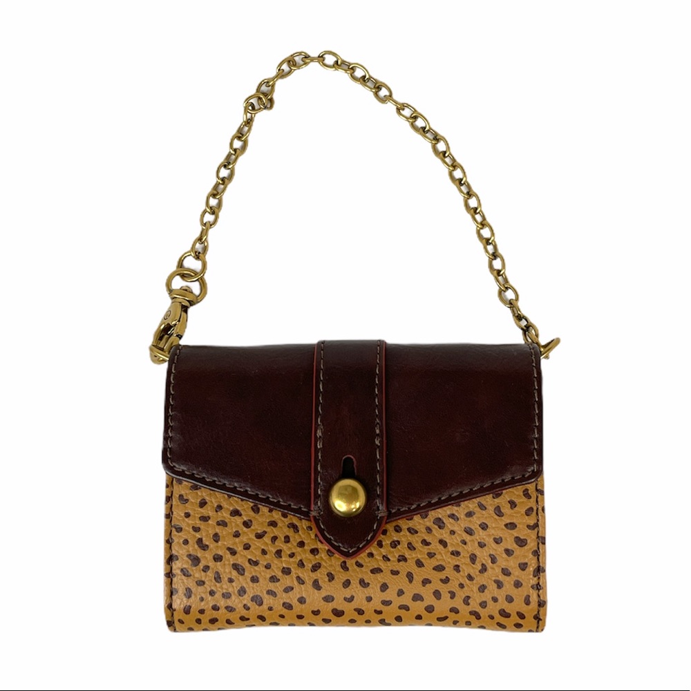 Fossil Blake On A String Animal Print Wallet